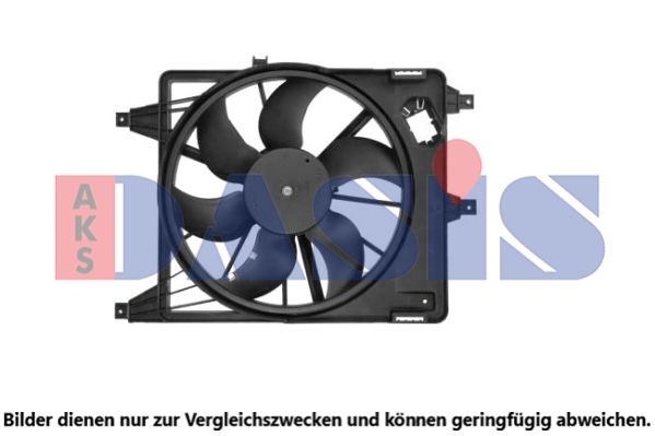 AKS DASIS Ventilators, Motora dzesēšanas sistēma 188054N